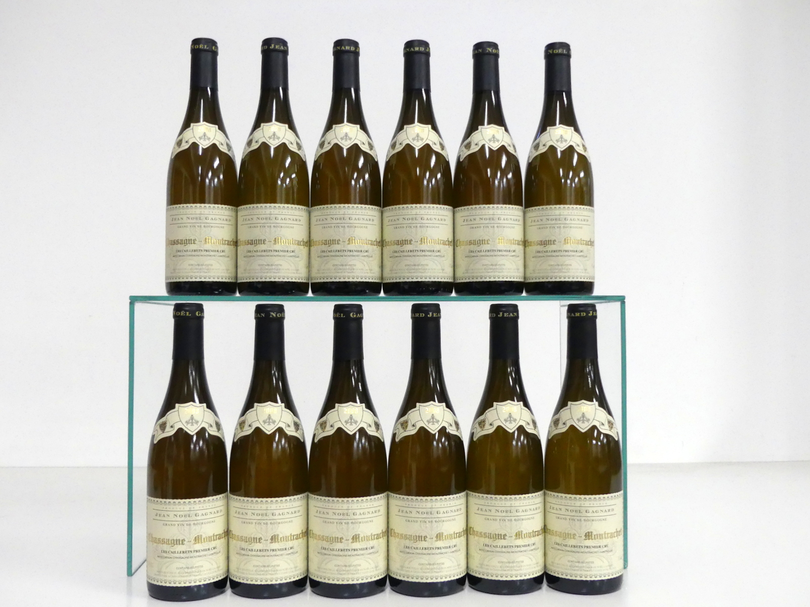 12 bts Chassagne-Montrachet 1er Cru Les Caillerets 2008 Jean-Noël Gagnard hf/i.n