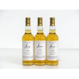 3 bts Jura Single Malt Scotch Whisky 1993 bottled 2010 at cask strength 58.1% Private Owners