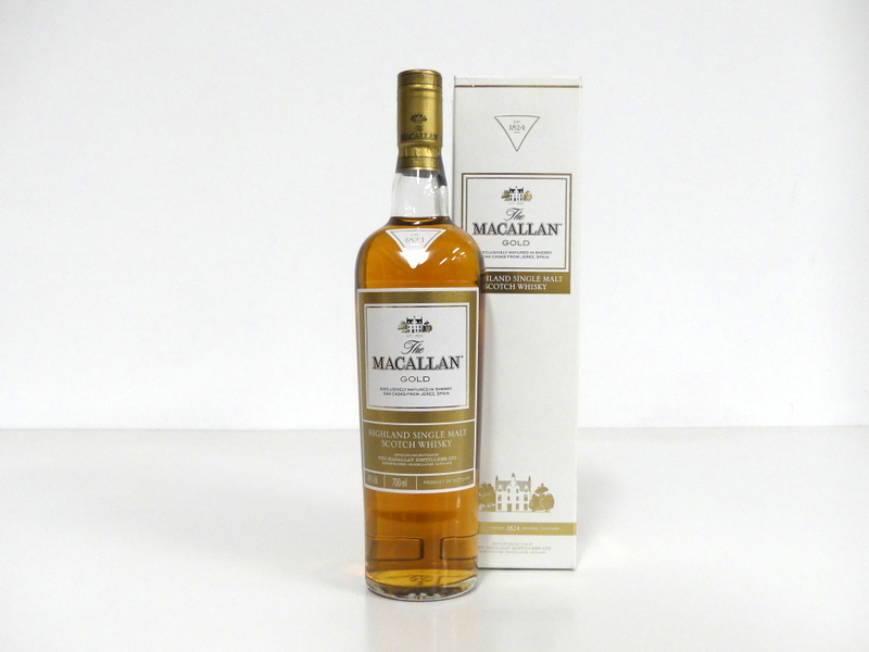1 70-cl bt Macallan Gold Single Highland Malt Scotch Whisky matured in Sherry Oak casks 40% oc