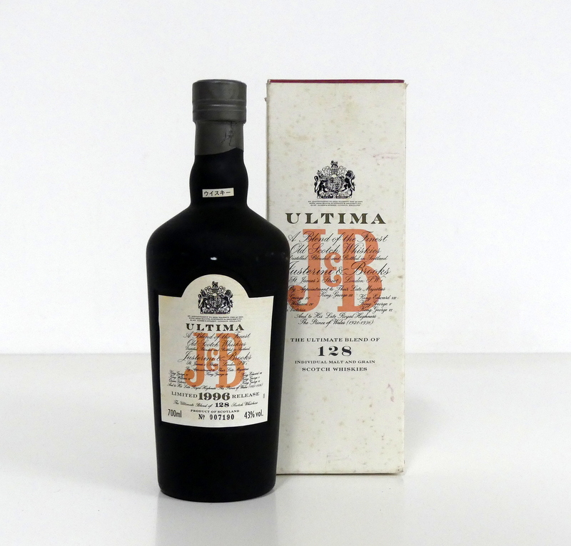 1 70-cl bt J & B Ultima Limited 1996 Release Blend of 128 Finest Old Scotch Whiskies 43% oc