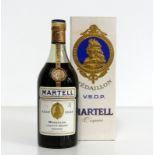 1 24-fl oz bt Martell V.S.O.P. Medaillon Liqueur Brandy Cognac 70° proof oc, handwriting on label
