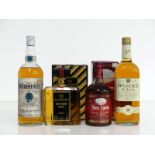 1 litre Muirheads Blended Scotch Whisky cd/dtl 1 70-cl bt Clinton Rare Scotch Whisky 40% oc 1 70-