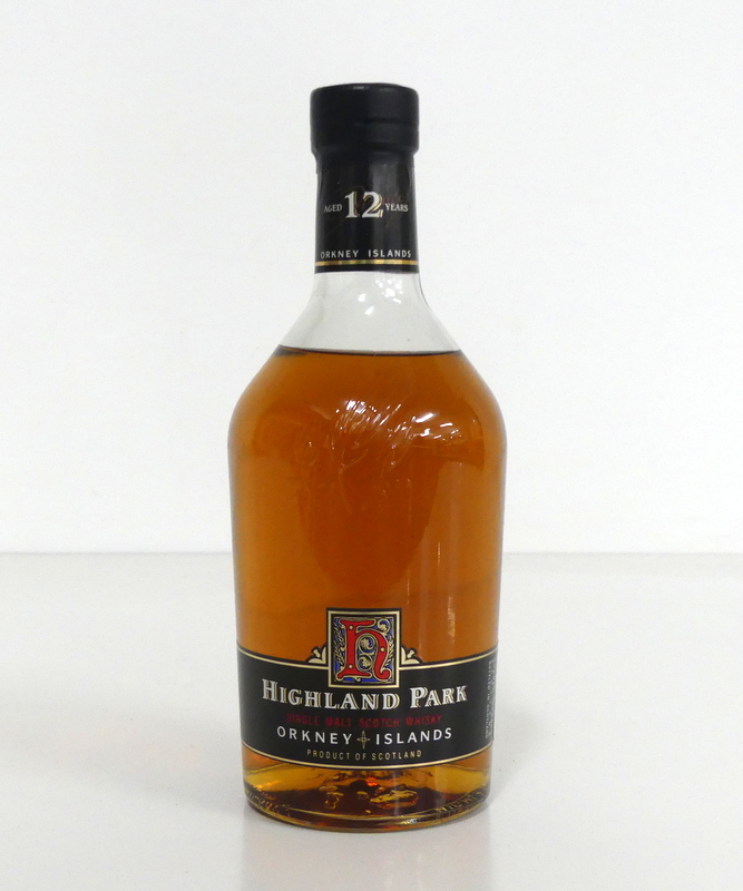 1 litre bt Highland Park 12YO Orkney Islands Single Malt Scotch Whisky 40%