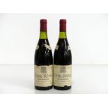 2 bts Côte-Rôtie La Landonne 1988 R. Rostaing us/ts, us, aged/vsl torn label, torn vintage slip