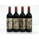 4 bts Ch. Pontet-Canet 1996 Pauillac, 5me Cru Classé, hf/i.n, bs/cdl