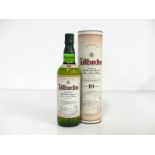 170-cl bt Tullibardine 10YO Highland Single Malt Scotch Whisky 40% 1990's bottling, original tube
