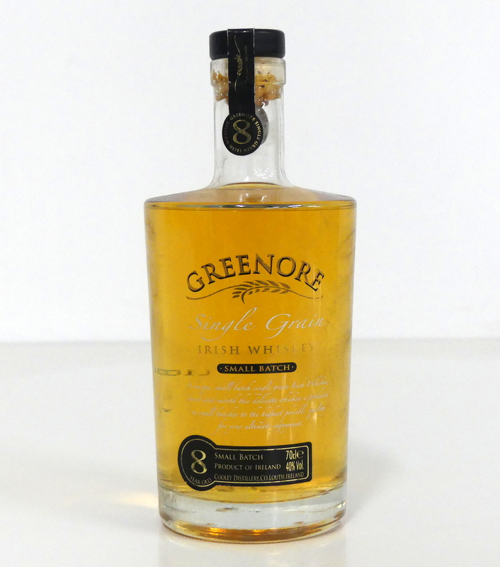 1 70-cl bt Greenore Single Grain 8YO Small Batch Irish Whiskey 40%