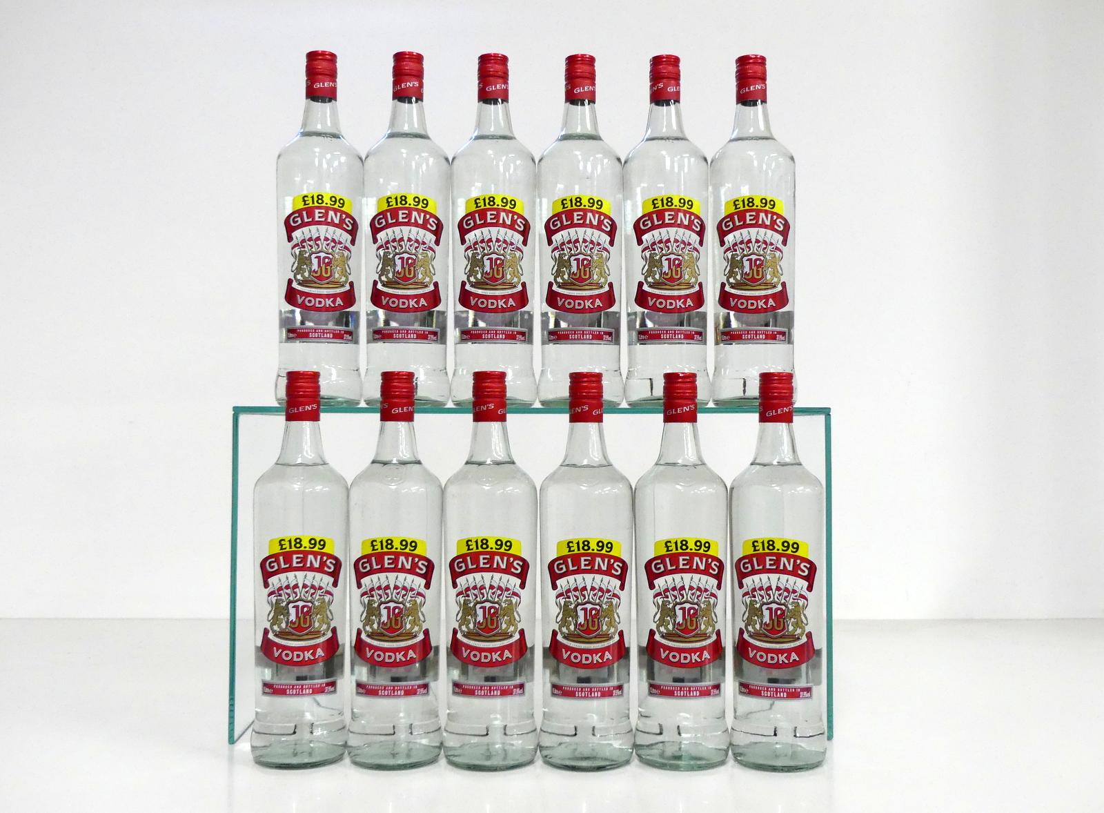 12 litre bts Glens Vodka 37.5%