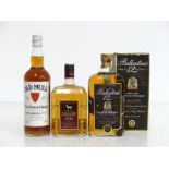 1 75-cl bt Old Mull Specially Blended Fine Scotch Whisky 40% I litre bt Ballantines 12YO Very Old