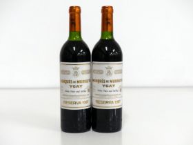 2 bts Marqués de Murrieta Ygay Rioja Reserva 1997 vts, ts