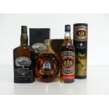 1 litre bt Chivas Brothers Strathisla 12YO Pure Highland Malt Scotch Whisky 43% oc 1 litre bt Dimple