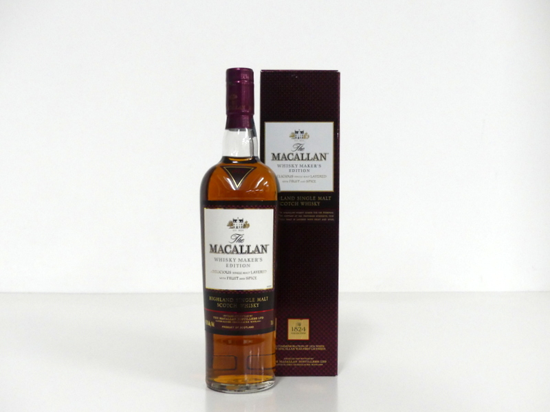 1 70-cl bt The Macallan Whisky Maker's Edition Highland Single Malt Scotch Whisky 42.8% oc