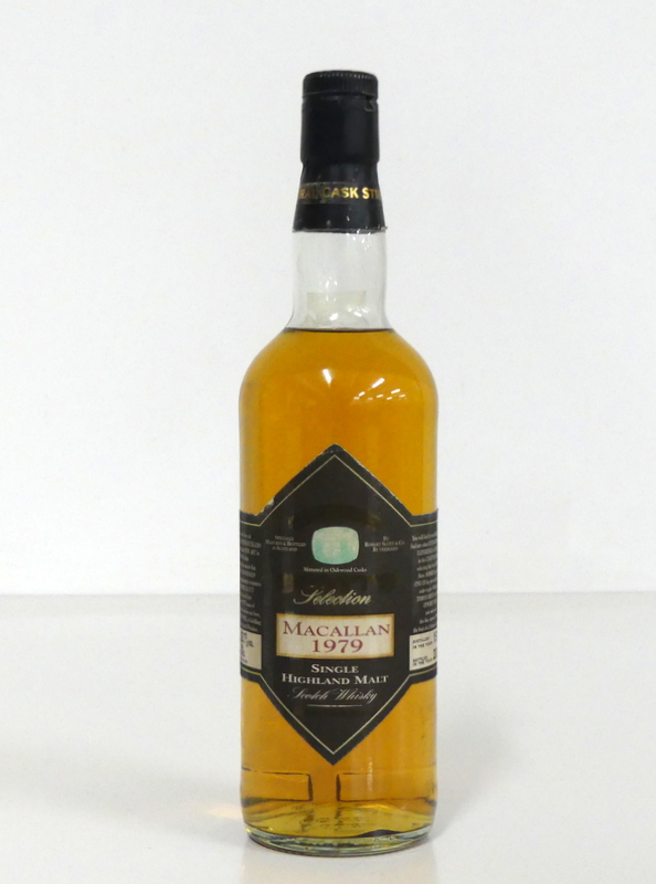 1 70-cl bt Macallan 1979 Scotts Selection Highland Single Malt Scotch Whisky bottled at Cask