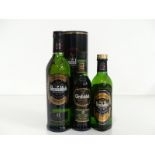 1 70-cl bt Glenfiddich 12YO Special Reserve Single Malt Scotch Whisky 40% original tube 1 35-cl bt
