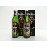 2 70-cl bts Glenfiddich Special Old Reserve Highland Single Malt Scotch Whisky 40% original tin (