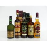 1 75-cl bt Catto's 12YO Scotch Whisky 40% 1 70-cl bt Eddu Gold Whisky de Bretagne 43% 1 70-cl bt