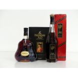 1 litre bt Hennessy XO Cognac 40% in presentation case 1 75-cl bt VIP XO Grande Champagne Cognac