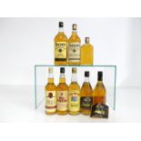 1 70-cl bt Prince Charlie Special Reserve Scotch Whisky 40% sl bs 1 70-cl bt Bill Borton Finest