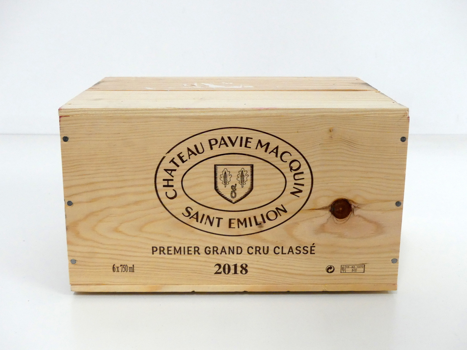 6 bts Ch. Pavie Macquin 2018 owc St-Émilion, Grand Cru Classé