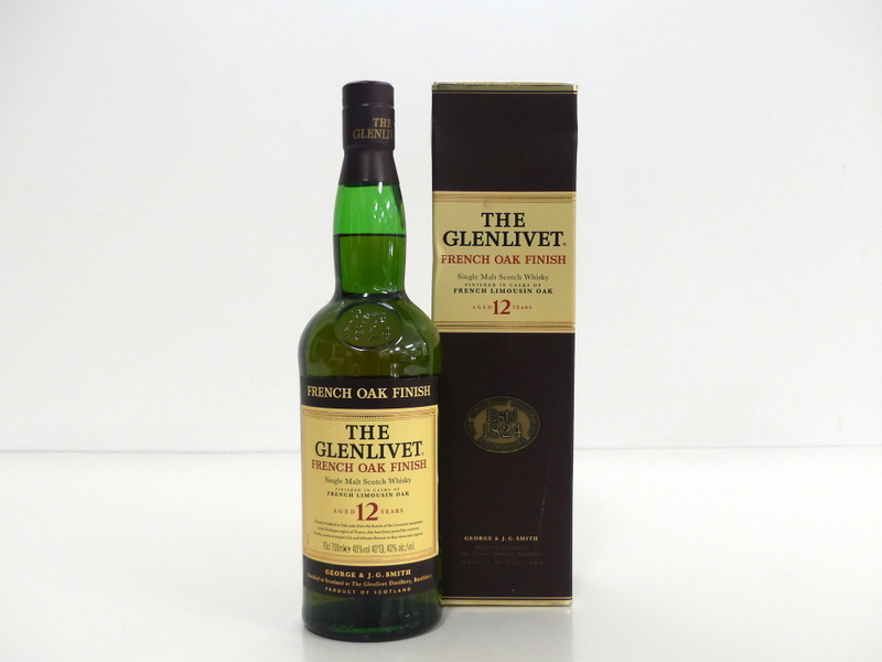 1 70-cl bt Glenlivet 12YO French Oak Finish Single Malt Scotch Whisky 40% oc