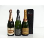 1 bt Heidsieck et Co Monopole Brut Rosé 1985 sl stl, signs of historic seepage 1 bt Laurent-