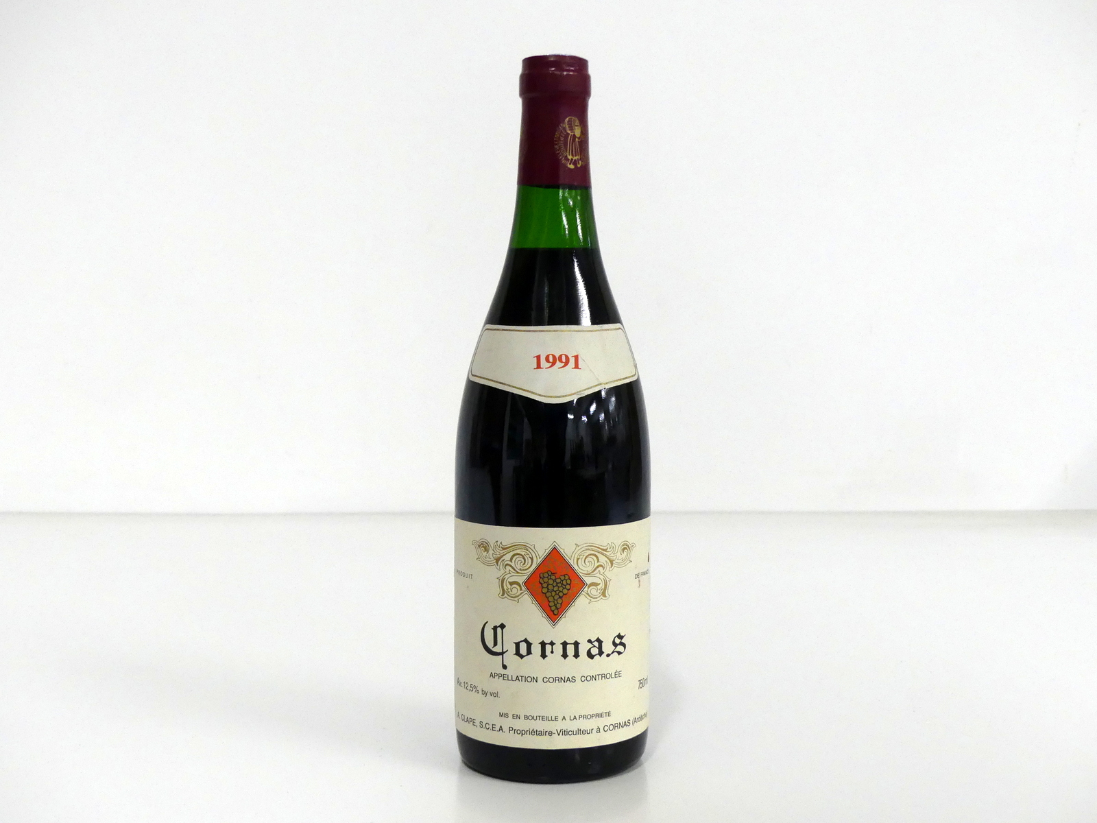 1 bt Cornas 1991 A. Clape, ts