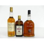 1 70-cl bt Talisker 18YO Single Malt Scotch Whisky 45.8% ntl 1 26 2/3 fl oz bt Golden Bells 12YO