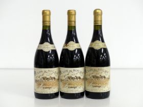 3 bts Vouvray Clos du Bourg Moelleux 1er Trie Huet 'Le Haut-Lieu' 1990 1 vts, 2 i.n, sl stl, 1 sl