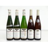 2 bts Staatliche Weinbaudomaine Trier Serriger Volgelsang Riesling Auslese 1989 1 bt