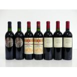 2 bts Le Baron de Brane Margaux Millenium Cuvée 1995 H Lurton vts 2 bts Ch. La Vieille Cure 1996