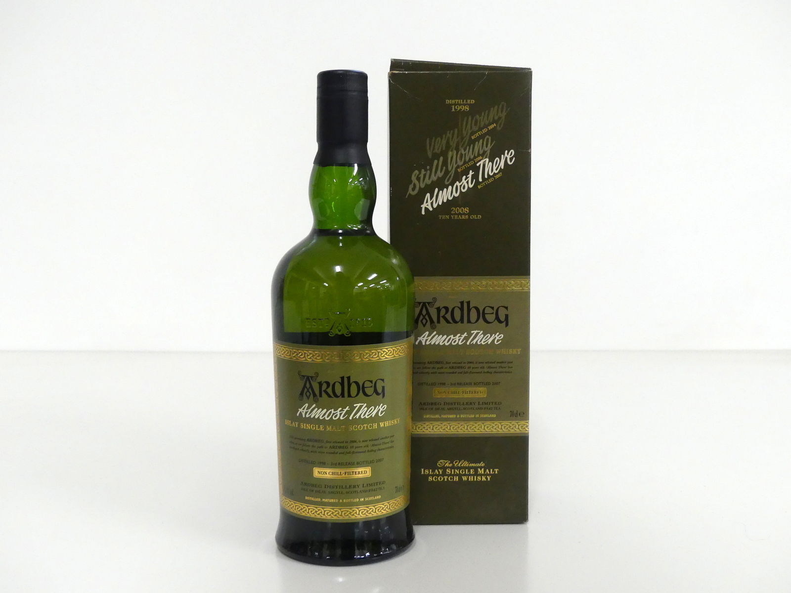 1 70-cl bt Ardbeg Almost There Islay Single Malt Scotch Whisky, distilled 1998, 3rd Release