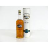 1 litre bt Bowmore 12YO Islay Single Malt Scotch Whisky 43% original tube