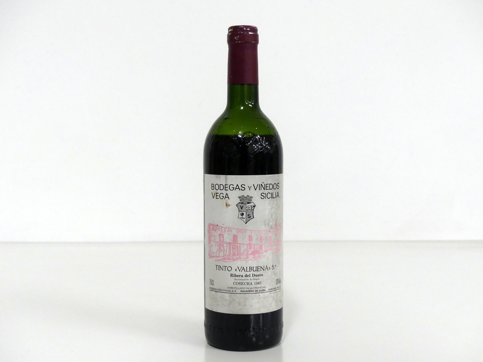 1 bt Vega Sicilia Valbuena 5° 1987 Ribera del Duero ls/lms, vsl stl