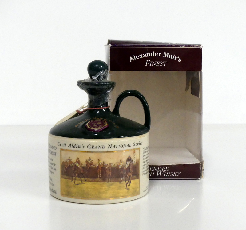 1 70-cl bt Alexander Muir's Finest Blended Scotch Whisky 25YO Cecil Aldin's Grand National Series '