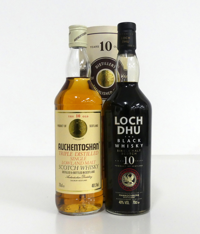 1 75-cl bt Auchentoshan 10YO Triple Distilled Single Lowland Malt Scotch Whisky 40% original tube