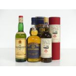 1 70-cl bt The Glenlivet 12YO Pure Single Malt Scotch Whisky 40% 1 litre bt Glen Moray 12YO Single