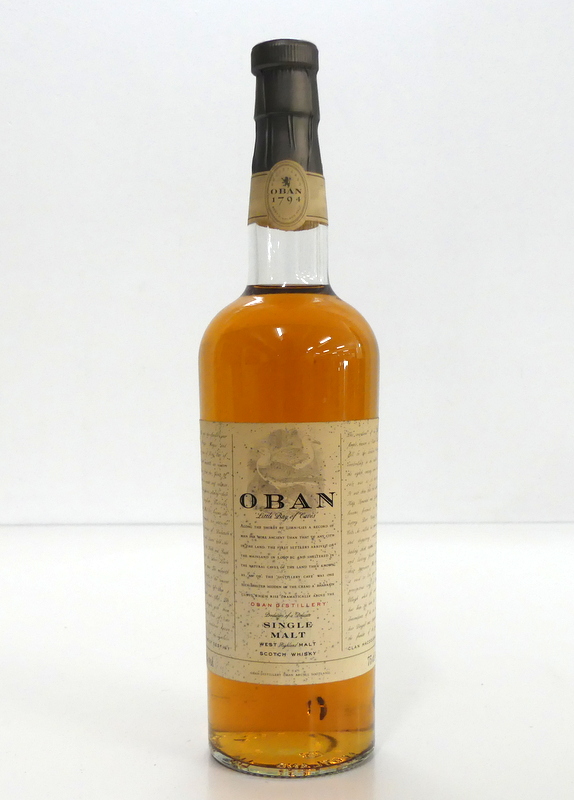 1 75-cl bt Oban West Highland Single Malt Scotch Whisky 43% vsl dstl