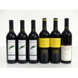 3 bts Yanmah Ridge Cabernet Sauvignon Merlot 2001 i.n 2 bts McWilliams Hanwood Estate Cabernet