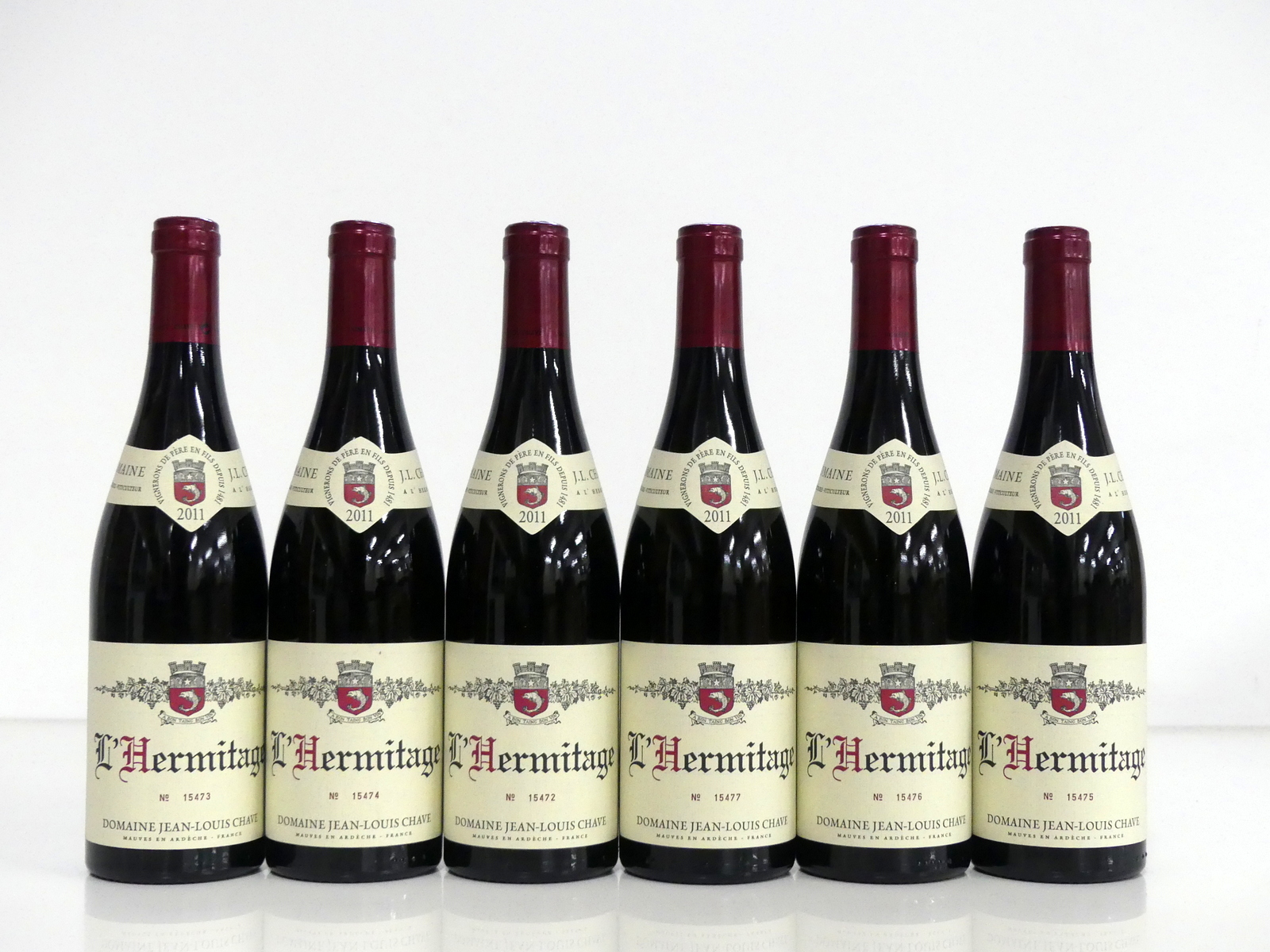 6 bts L'Hermitage 2011 oc Dom Jean-Louis Chave 5 hf, 1 hf/i.n