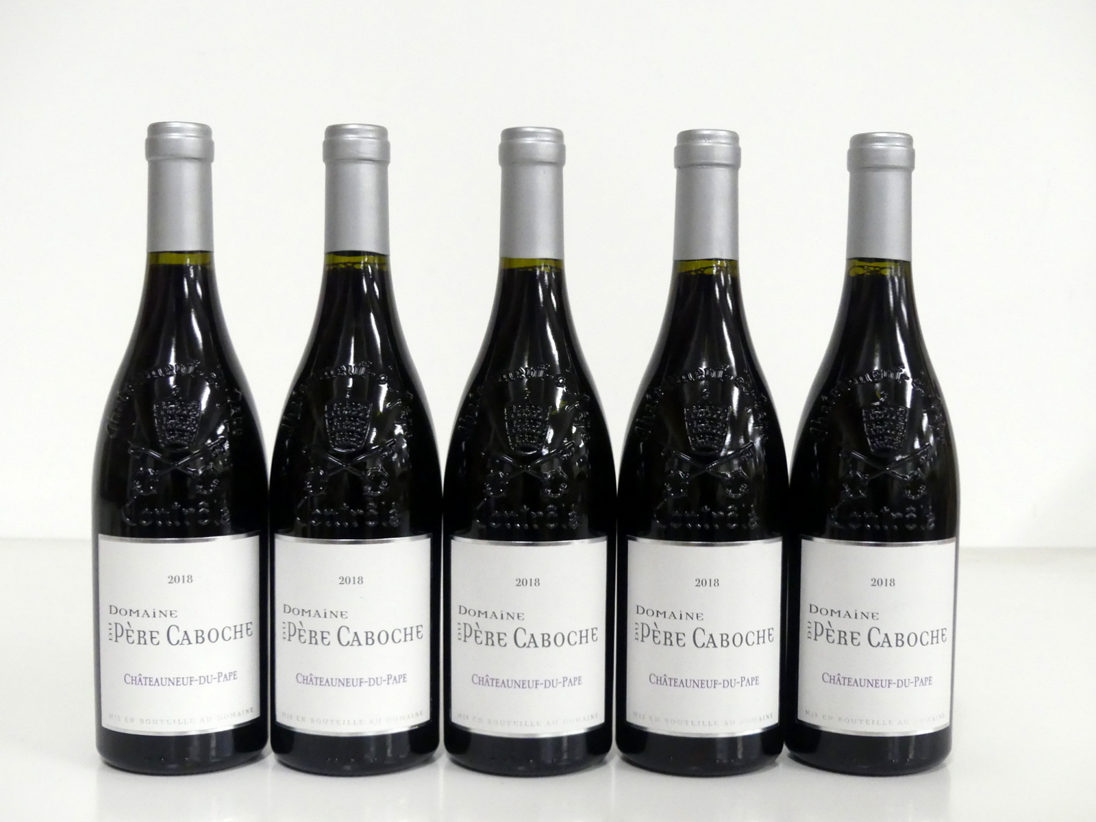 5 bts Chàteauneuf du Pape 2018 Dom du Père Caboche