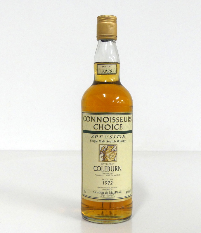 1 70-cl bt Connoisseurs Choice Coleburn Speyside 1972 Single Malt Scotch Whisky distilled 1972