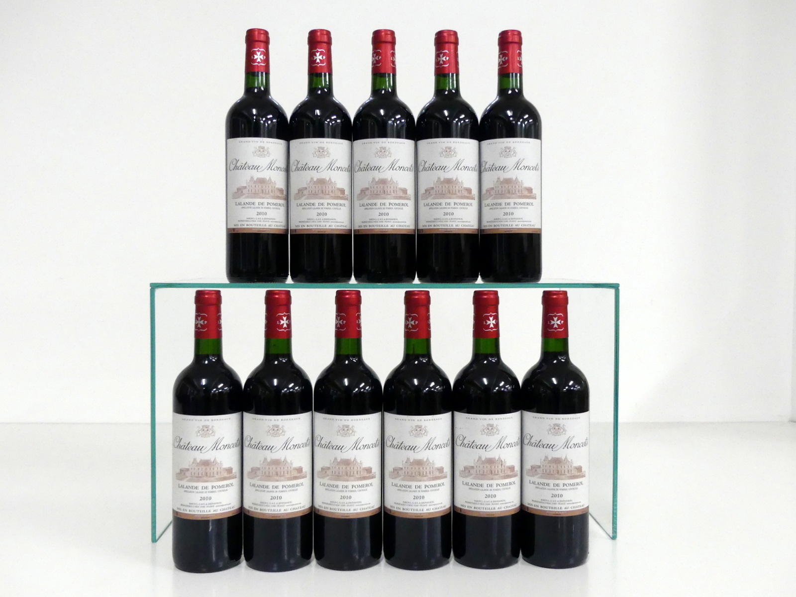 11 bts Ch. Moncets 2010 Lalande de Pomerol i.n