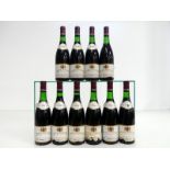 9 bts Crozes Hermitage 1985 Dom de Thalabert 1985 PJA 1 vts, 1 ts, 3 us, 3 ms, 1 lms, vsl stl, sl