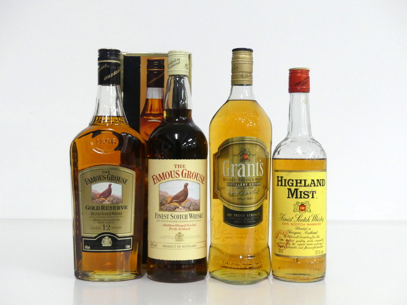 1 litre bt The Famous Grouse Gold Reserve 12YO Deluxe Scotch Whisky 43% oc 1 litre bt The Famous