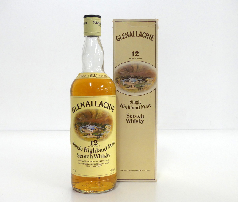 1 75-cl bt Glenallachie 12YO Single Highland Malt Scotch Whisky 40% oc (sl damage)