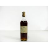 1 bt Ch. d'Yquem 1950 Sauternes 1er Grand Cru Classé ms, vsl foil damage, aged label