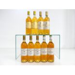 3 bts Ch. Rieussec 1998 Sauternes 1er Grand Cru Classé hf, vsl stl 2 bts Ch. Lafaurie-Peyraguey 1998