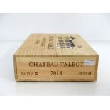 6 bts Ch. Talbot 2018 owc St-Julien, 4me Cru Classé