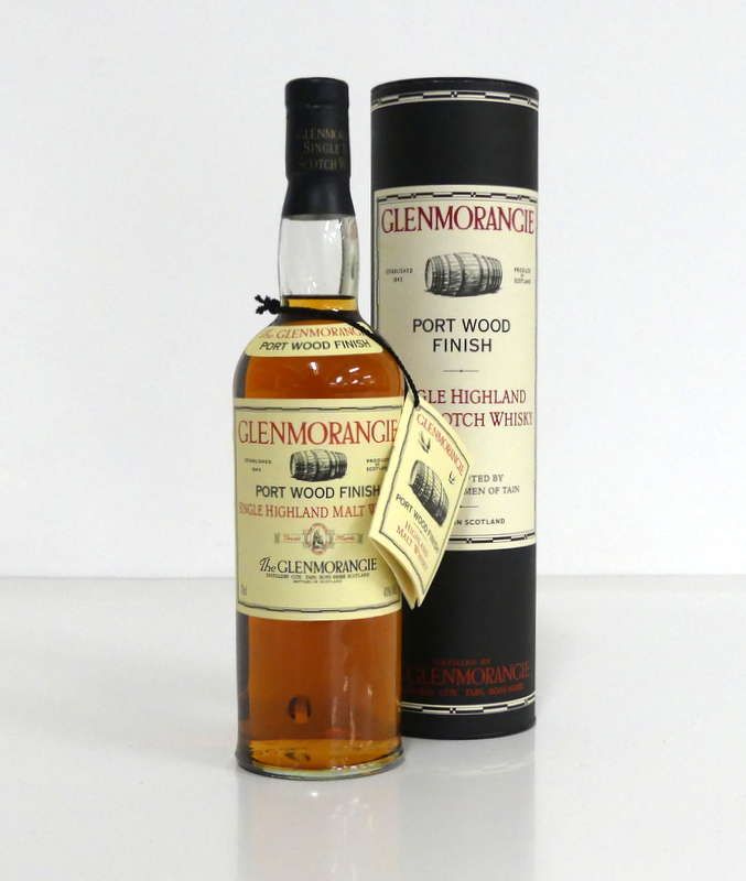 1 70-cl bt Glenmorangie Port Wood Finish Single Highland Malt Whisky 43% original tube