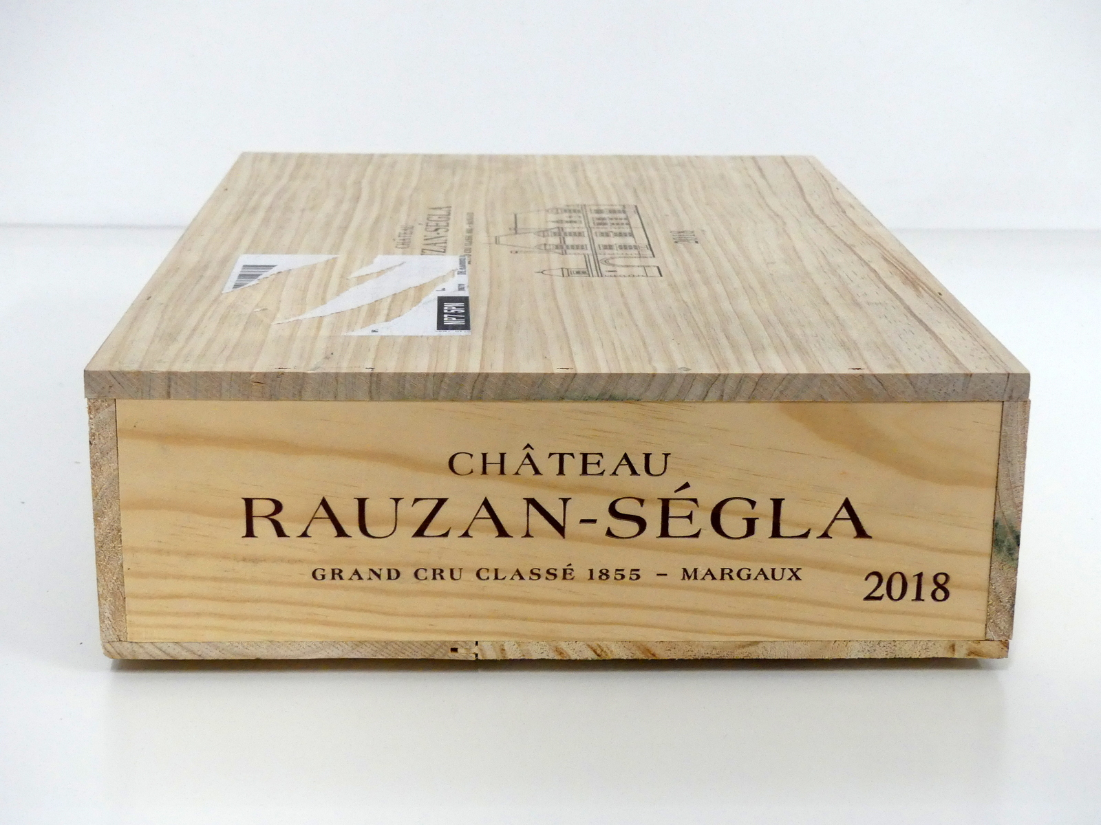 6 bts Ch. Rauzan-Sègla 2018 owc Margaux 2me Cru Classé